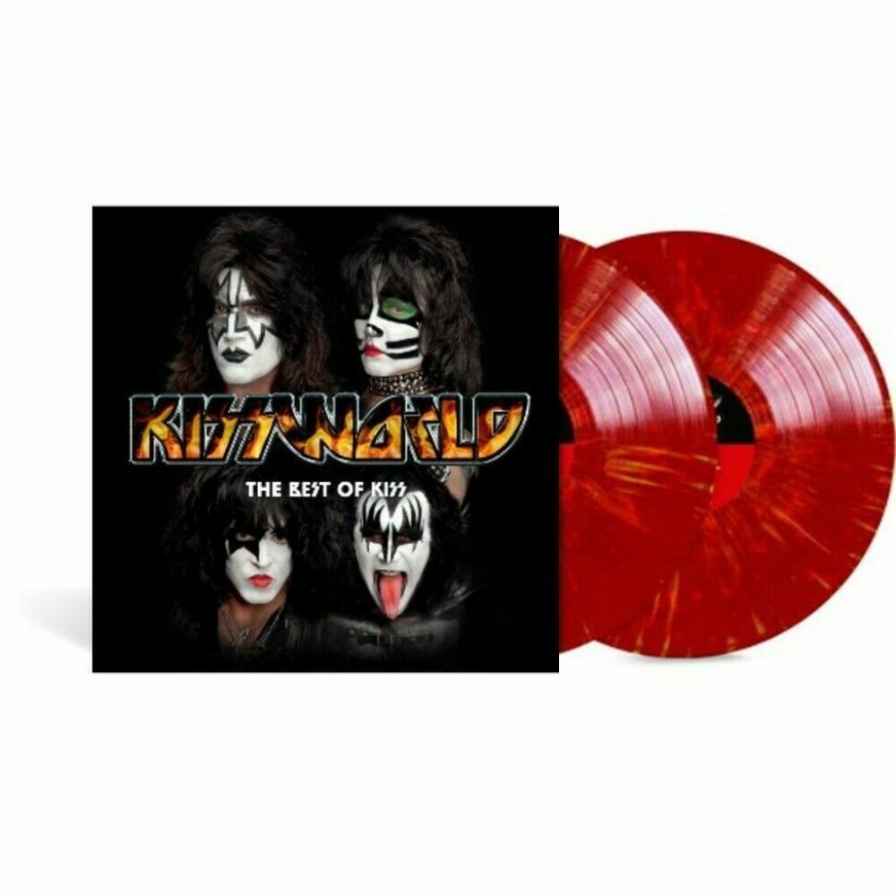 Kiss Kissworld (The Best Of Kiss) 2-LP ~ Exclusive Colored Vinyl ~ New/Sealed!